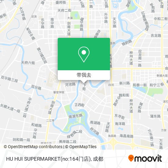 HU HUI SUPERMARKET(no:164门店)地图