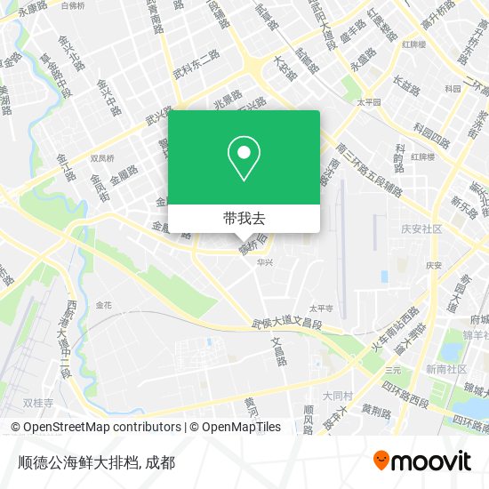 顺德公海鲜大排档地图