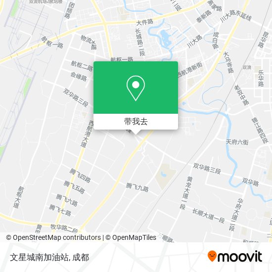 文星城南加油站地图