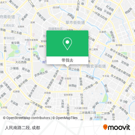 人民南路二段地图