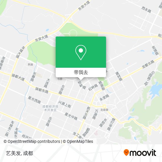 艺美发地图