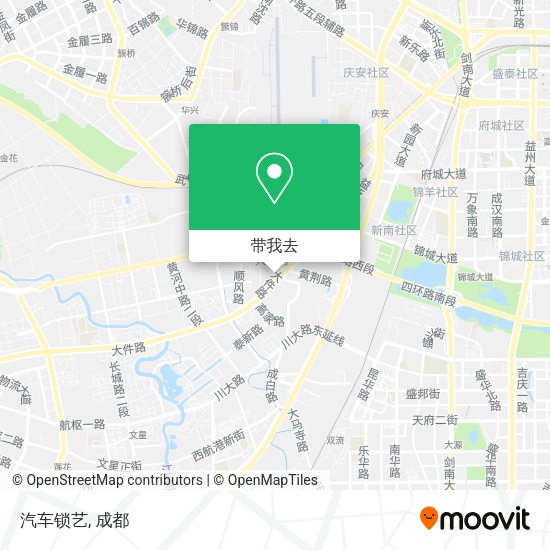 汽车锁艺地图