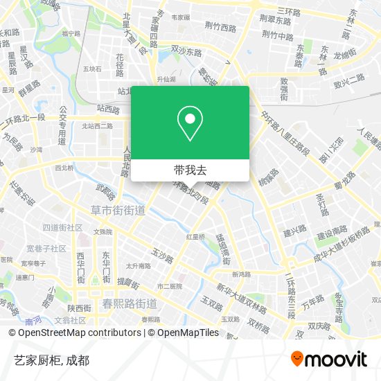 艺家厨柜地图