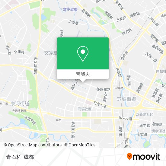 青石桥地图