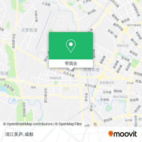清江美庐地图