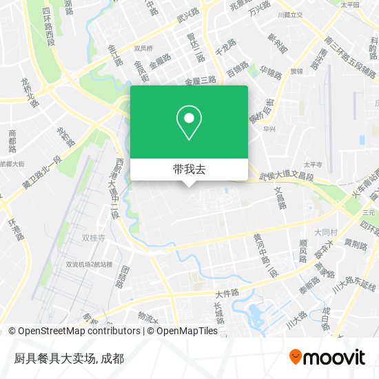 厨具餐具大卖场地图