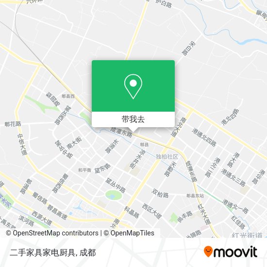 二手家具家电厨具地图