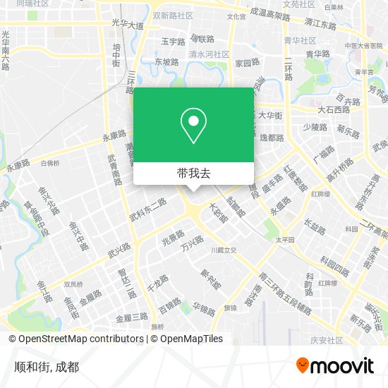 顺和街地图
