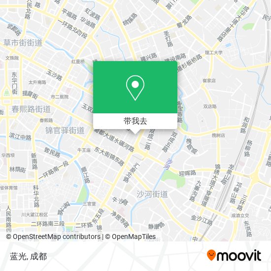 蓝光地图