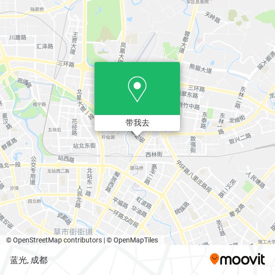 蓝光地图
