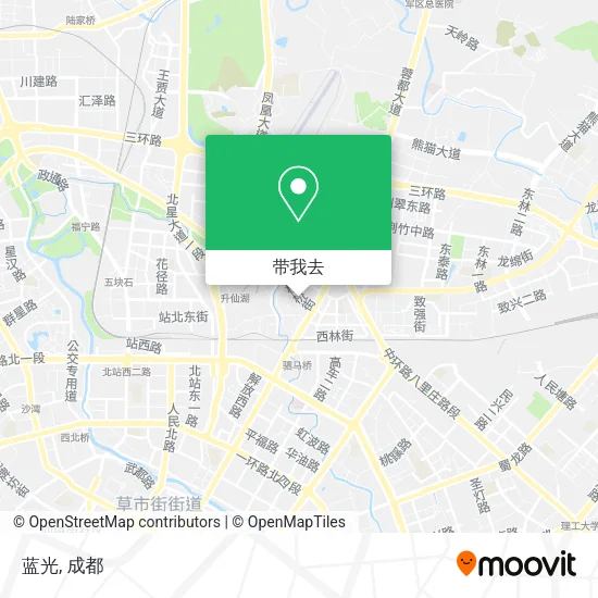 蓝光地图