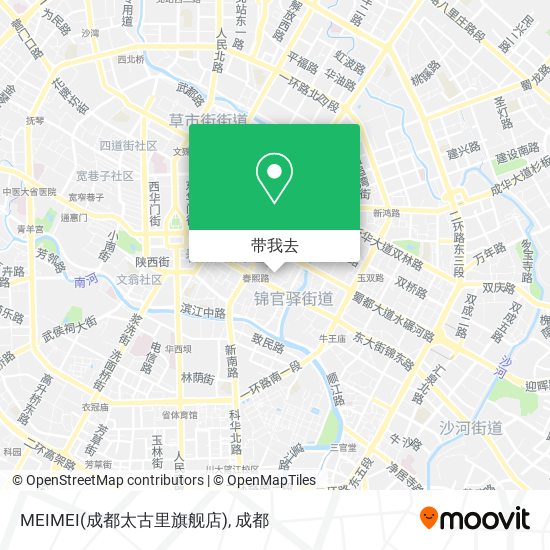 MEIMEI(成都太古里旗舰店)地图