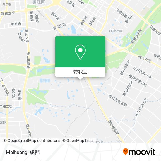 Meihuang地图