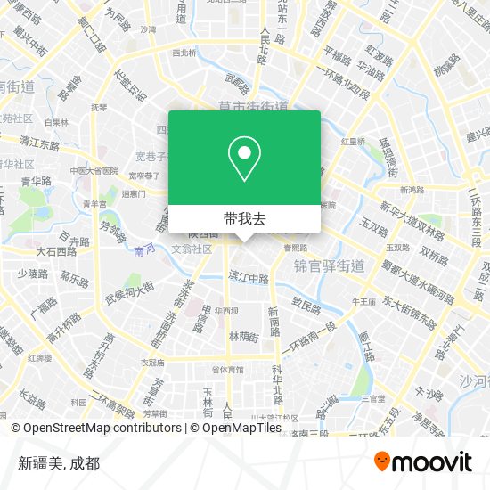 新疆美地图