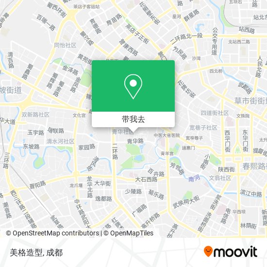 美格造型地图