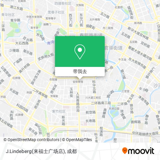 J.Lindeberg(来福士广场店)地图