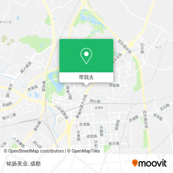 铭扬美业地图
