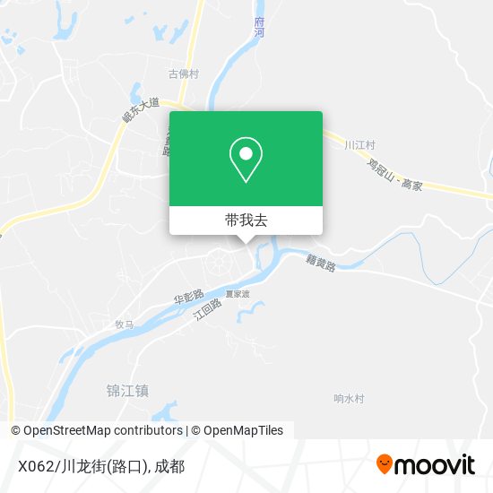 X062/川龙街(路口)地图