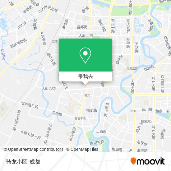 骑龙小区地图