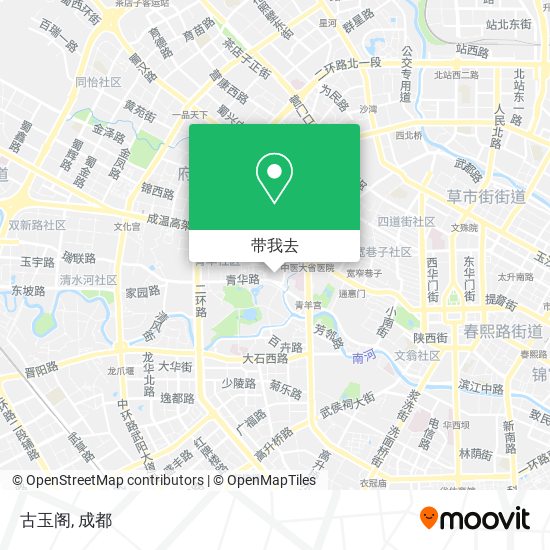 古玉阁地图
