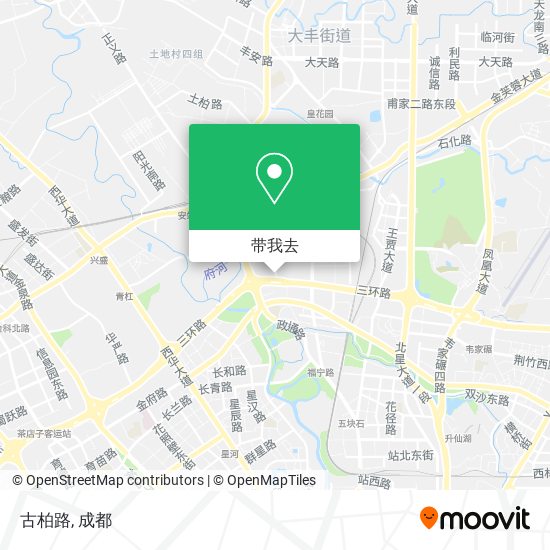 古柏路地图