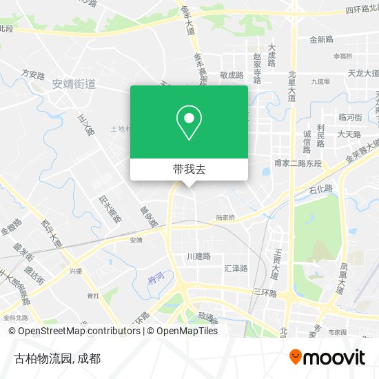 古柏物流园地图