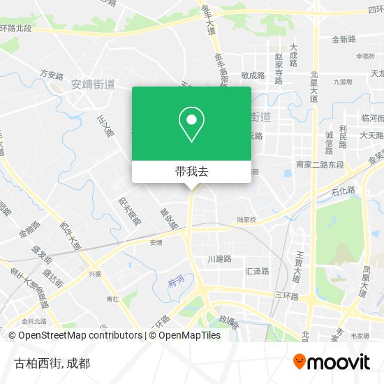 古柏西街地图
