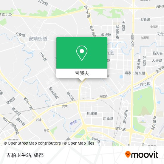 古柏卫生站地图