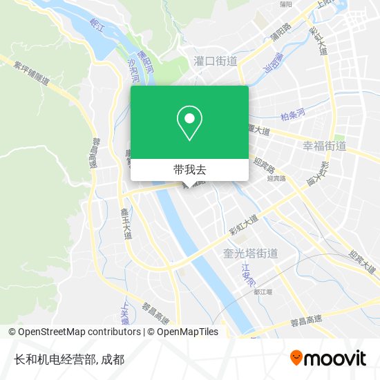 长和机电经营部地图