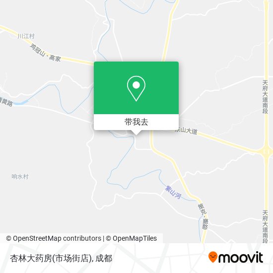 杏林大药房(市场街店)地图