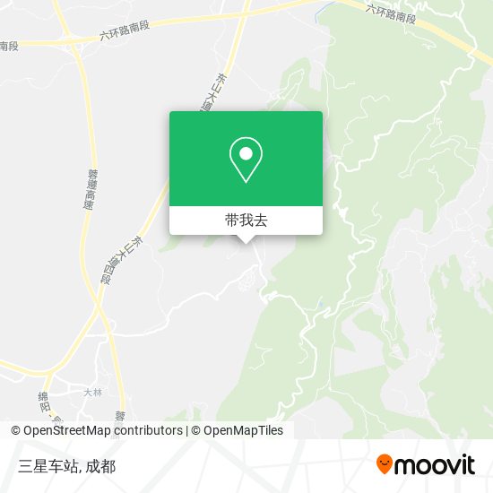 三星车站地图