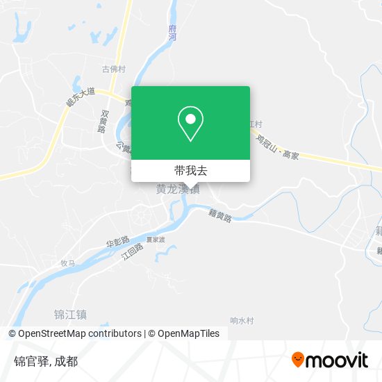 锦官驿地图