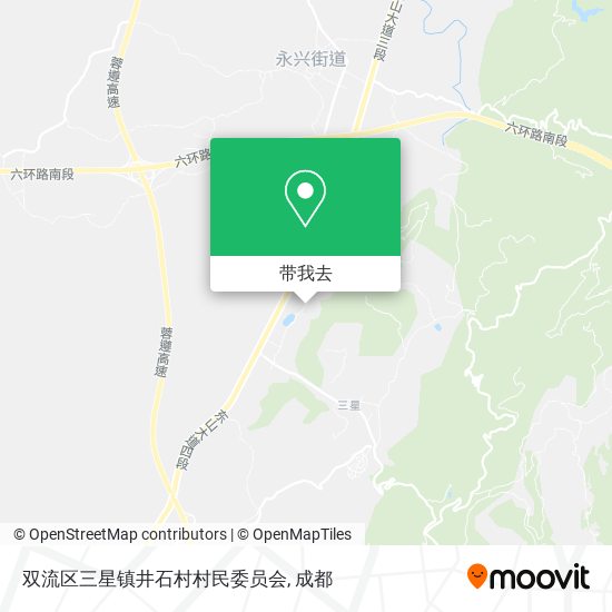 双流区三星镇井石村村民委员会地图