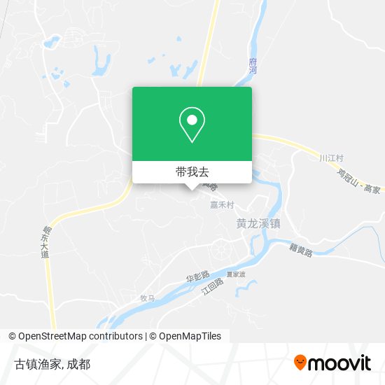 古镇渔家地图