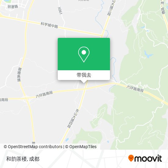 和韵茶楼地图