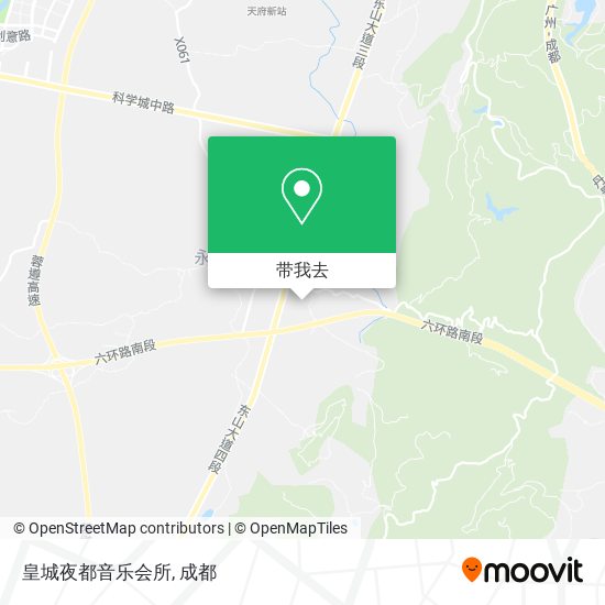 皇城夜都音乐会所地图