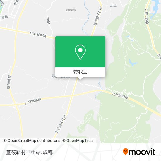 篁筱新村卫生站地图