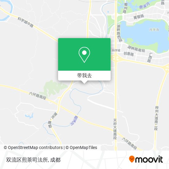 双流区煎茶司法所地图
