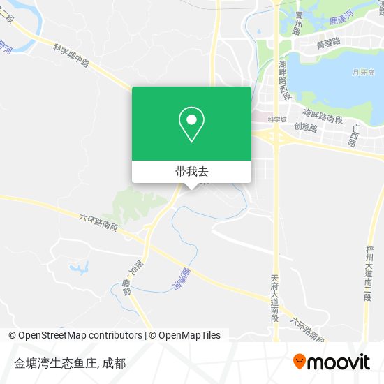 金塘湾生态鱼庄地图