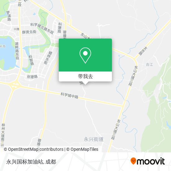 永兴国标加油站地图