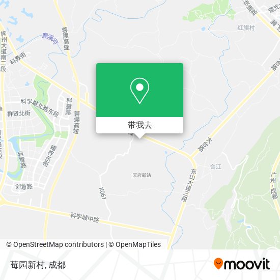 莓园新村地图