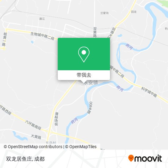 双龙居鱼庄地图