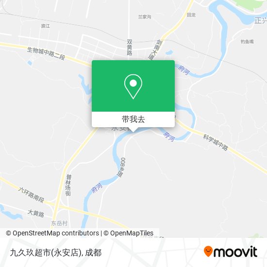 九久玖超市(永安店)地图