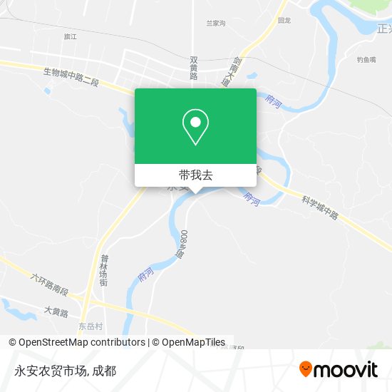 永安农贸市场地图
