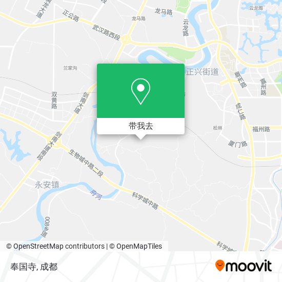 奉国寺地图