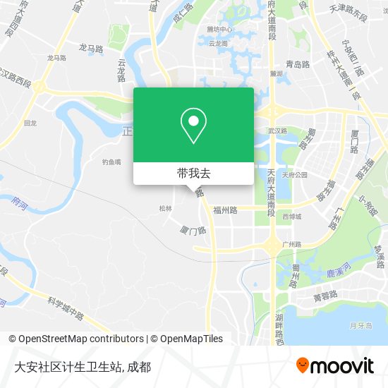 大安社区计生卫生站地图