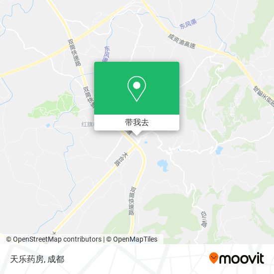 天乐药房地图