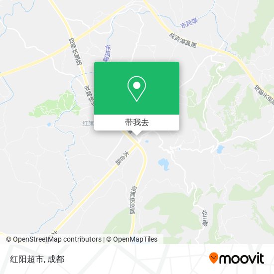 红阳超市地图