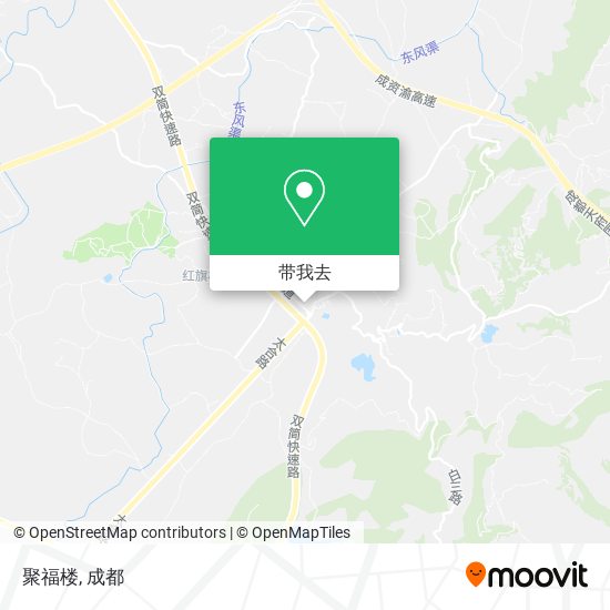 聚福楼地图
