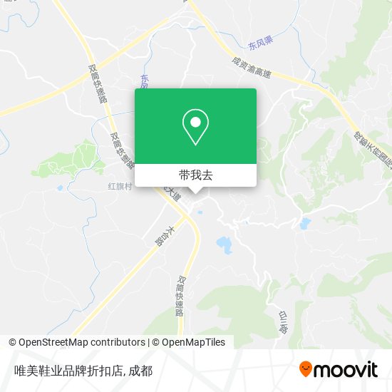 唯美鞋业品牌折扣店地图